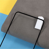 Oppo A60 Härdat Skärmskyddsglas - Genomskinlig / Svart Kant