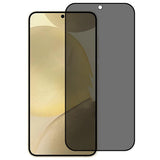 Samsung Galaxy S25 Full Fit Härdat Skärmskyddsglas - Privacy Funktion - Transparent