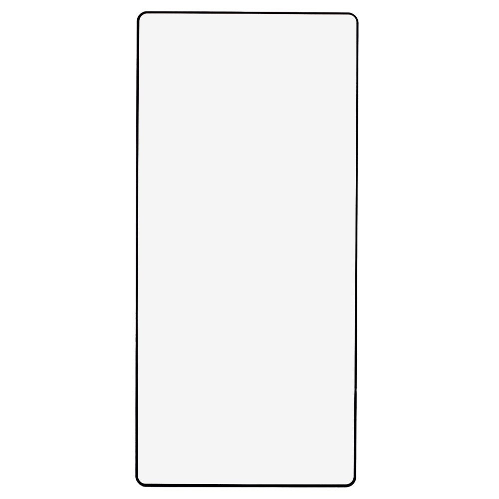 Samsung Galaxy S25 Ultra Full Fit Skärmskyddsglas - Transparent/Svart Kant