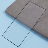 Samsung Galaxy S25 Ultra Full Fit Skärmskyddsglas - Transparent/Svart Kant