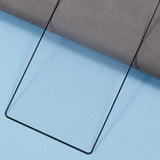 Samsung Galaxy S25 Ultra Full Fit Skärmskyddsglas - Transparent/Svart Kant