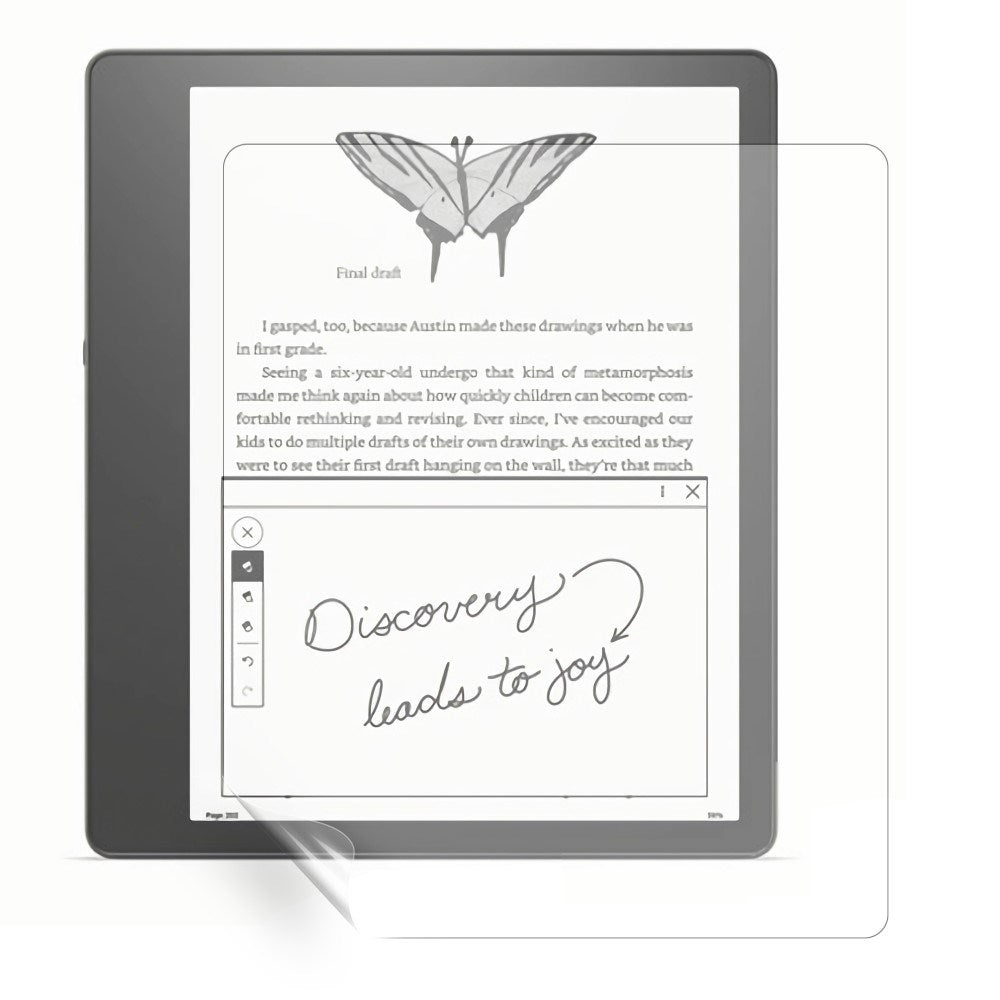 Amazon Kindle Scribe 2024 FullFit Skärmskyddsfilm Transparent INSKAL