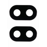 Google Pixel 9a Härdat Kameralinsskyddsglas - 2 st - Svart