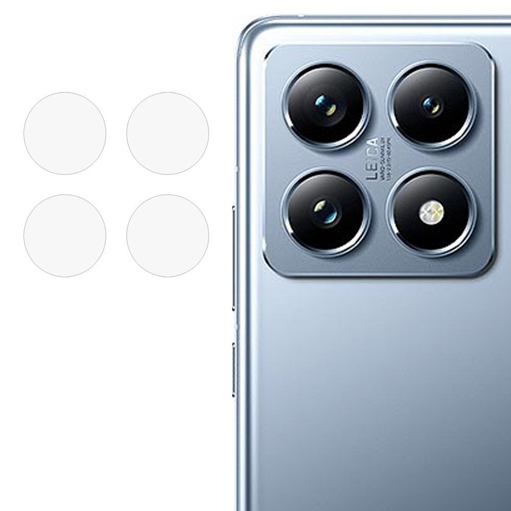 Xiaomi 14T Pro Härdat Kameralinsskyddsglas - Genomskinlig