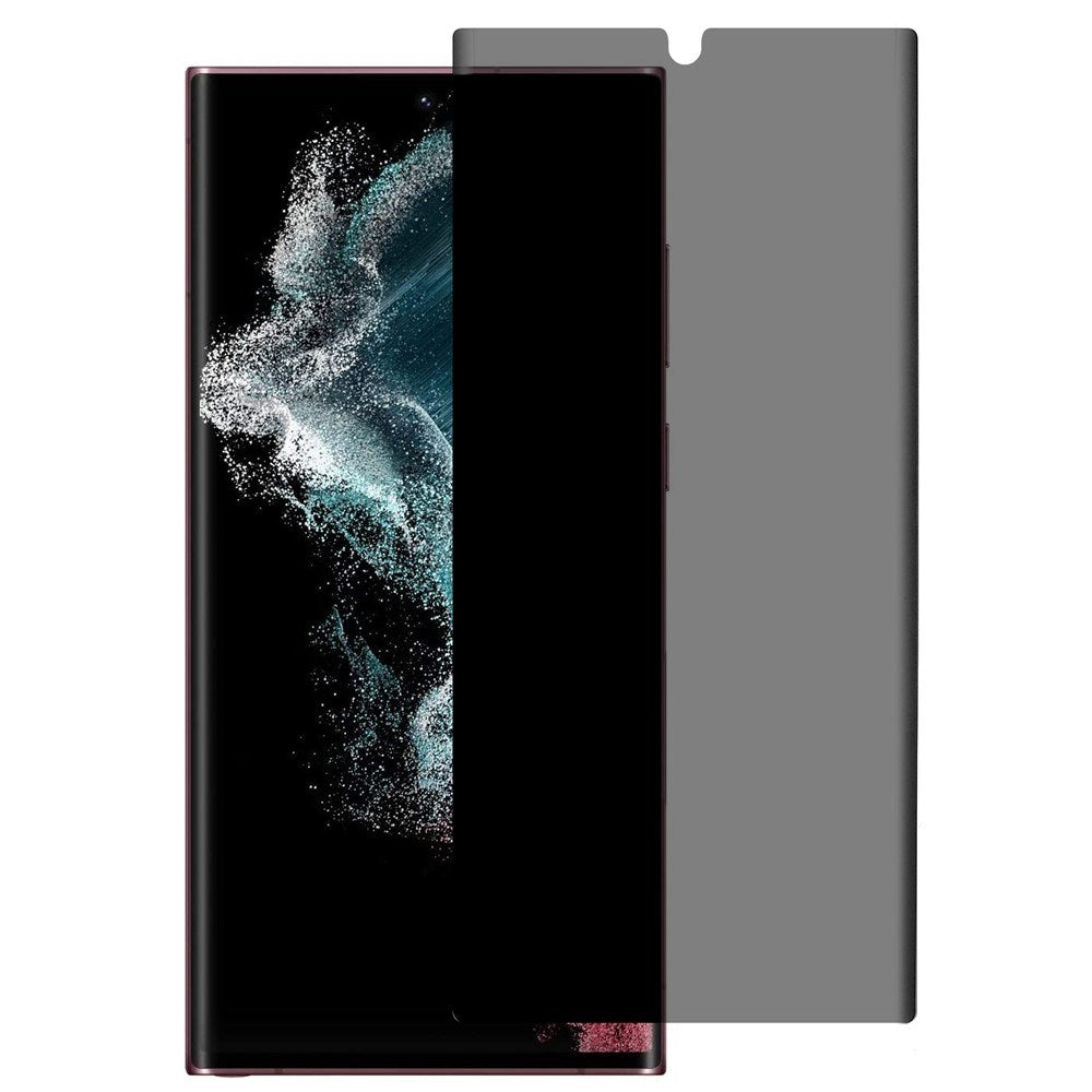 Samsung Galaxy S22 Ultra Skärmskydd med Sekretessfunktion - Genomskinlig