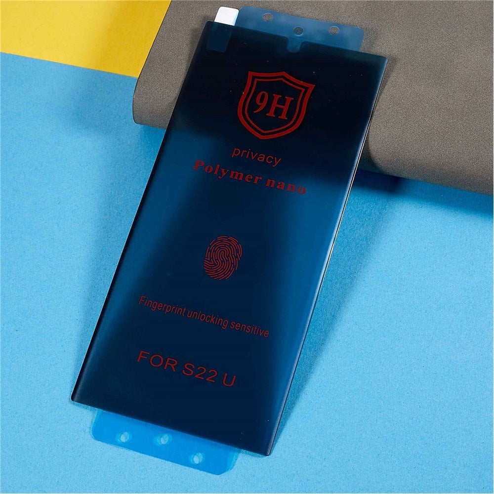 Samsung Galaxy S22 Ultra Skärmskydd med Sekretessfunktion - Genomskinlig