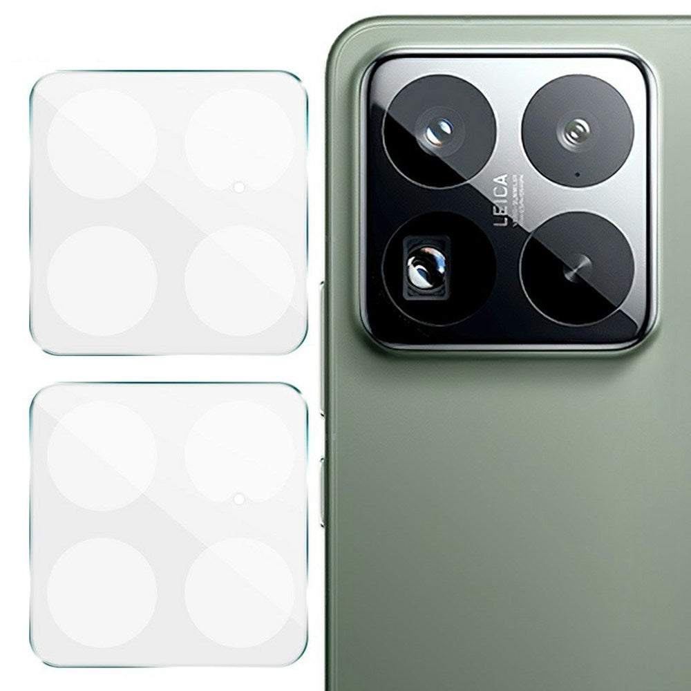 Xiaomi 15 Pro Härdat Kameralinsskyddsglas - 2 st - Genomskinlig
