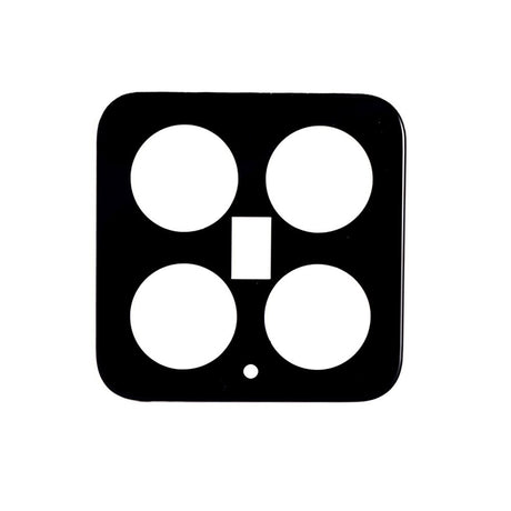 Xiaomi 15 Härdat Kameralinsskyddsglas - Svart