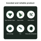 IMAK Samsung Galaxy A26 (5G) Härdat Kameralinsskyddsglas - Svart