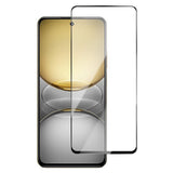 Realme C75 Full Fit Härdat Skärmskyddsglas - Genomskinlig / Svart