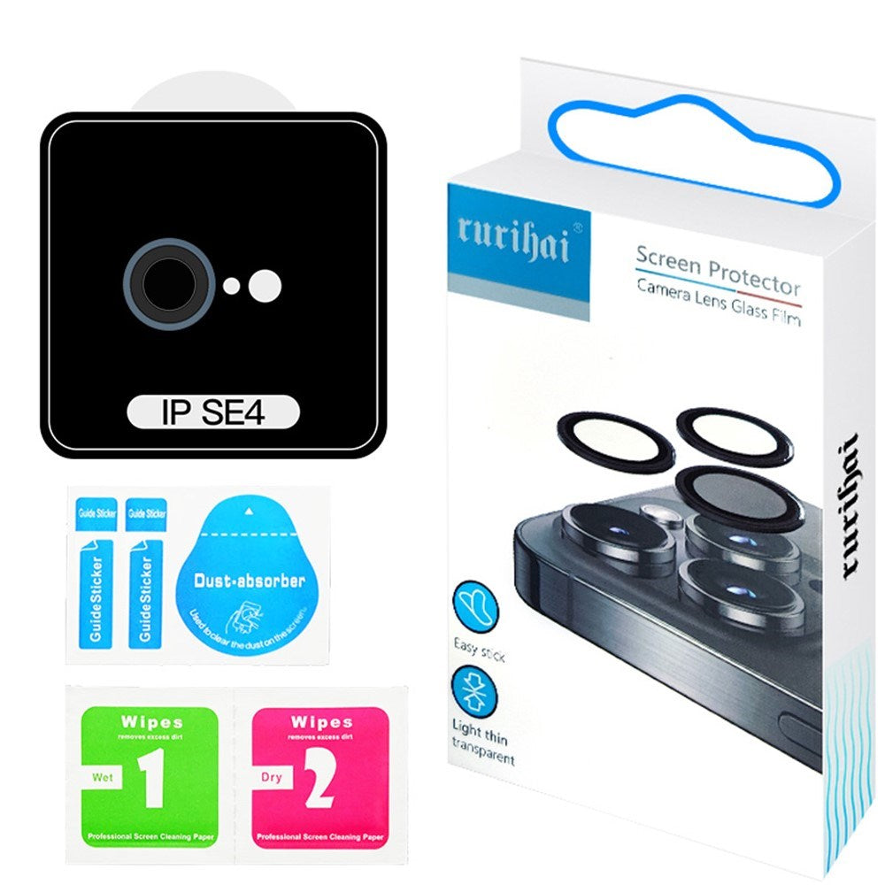 iPhone 16e RURIHAI Kameralinsskydd - Blå