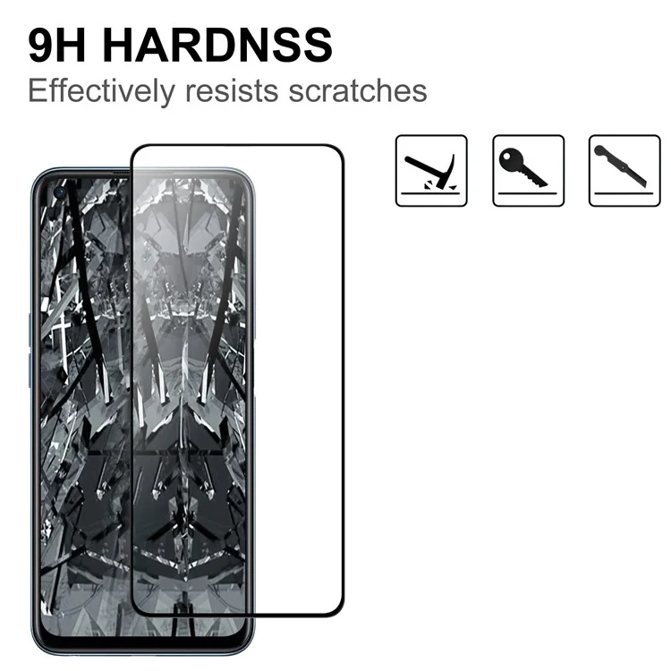 OnePlus 13R Härdat Glas Skärmskydd – Klar med Svart Kant