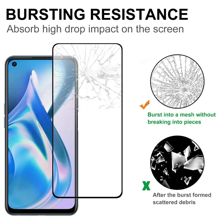 OnePlus 13R Härdat Glas Skärmskydd – Klar med Svart Kant