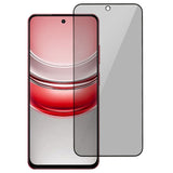 Realme 14X (5G) Full Fit Härdat Skärmskyddsglas - Privacy Funktion - Transparent