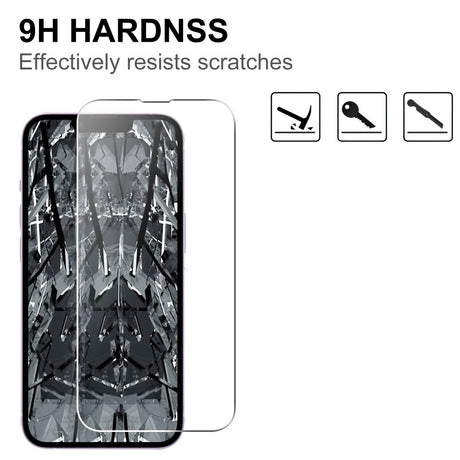 iPhone 16e Härdat Skärmskyddsglas - Transparent