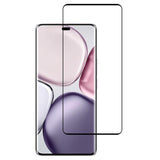 Honor Magic7 Lite Full Fit Härdat Skärmskyddsglas - Genomskinlig / Svart