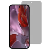 Google Pixel 9a Härdat Skärmskyddsglas - Full Fit - Privacy Funktion - Genomskinlig