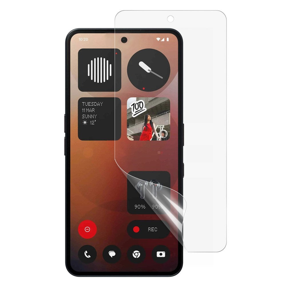 Nothing Phone (3a) / (3a) Pro Skärmskydd - Genomskinlig