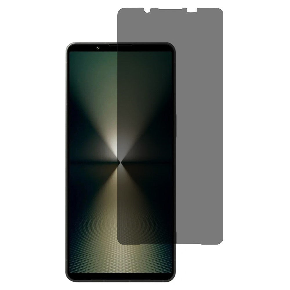 Sony Xperia 1 VII Full Fit Härdat Skärmskyddsglas - Privacy Funktion - Transparent