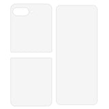 Motorola Razr 60 Ultra Skärmskydd - 3 Delar - Genomskinlig