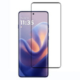 Motorola Edge 60 Pro Skärmskyddsglas - Genomskinlig / Svart