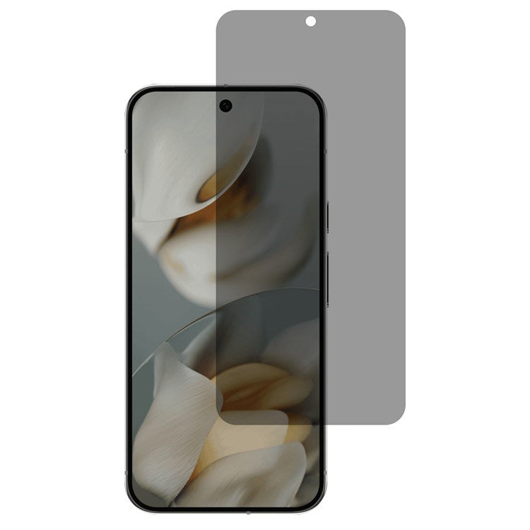 Google Pixel 10 Pro XL Full Fit Härdat Skärmskyddsglas - Privacy Funktion - Genomskinlig