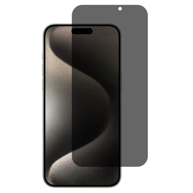 iPhone 17 Härdat Skärmskyddsglas - Privacy Funktion
