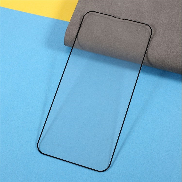 iPhone Air Härdat Skärmskyddsglas - Genomskinlig / Svart Kant