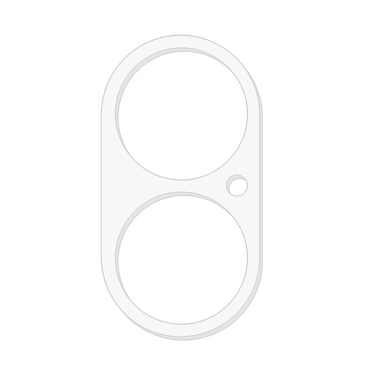 iPhone 17 Skärmskydd i Härdat Glas - Kameralins - Genomskinlig