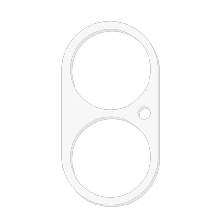 iPhone 17 Skärmskydd i Härdat Glas - Kameralins - Genomskinlig