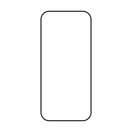 iPhone 17 Full Fit Skärmskyddsglas - Genomskinlig / Svart Kant