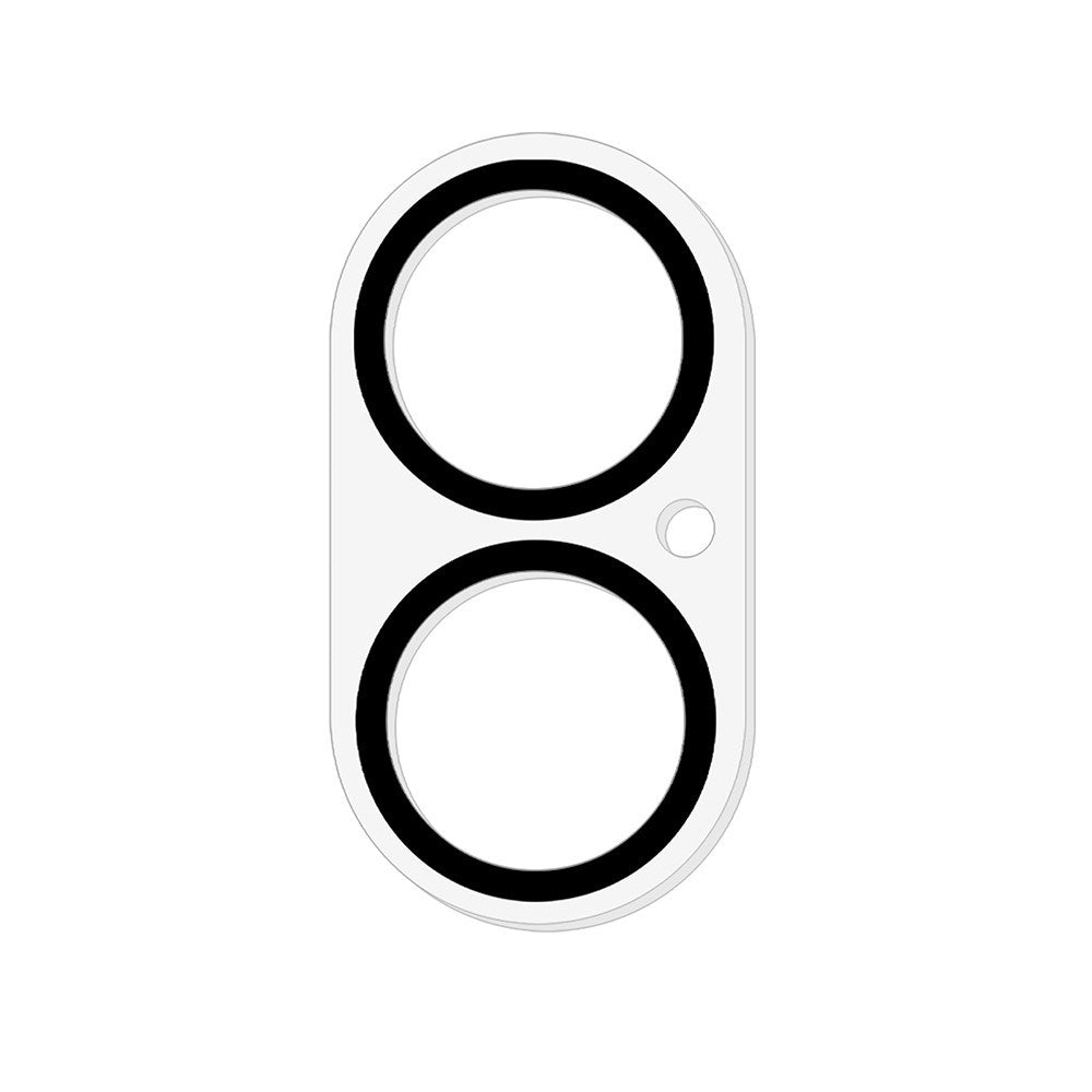 iPhone 17 Härdat Kameralins Skyddande Glas - Genomskinlig / Svart