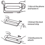 iPhone 13 Pro RURIHAI 2-i-1 Skyddspaket m. Flexibelt Plast Skal & Skärmskyddsglas - Genomskinlig