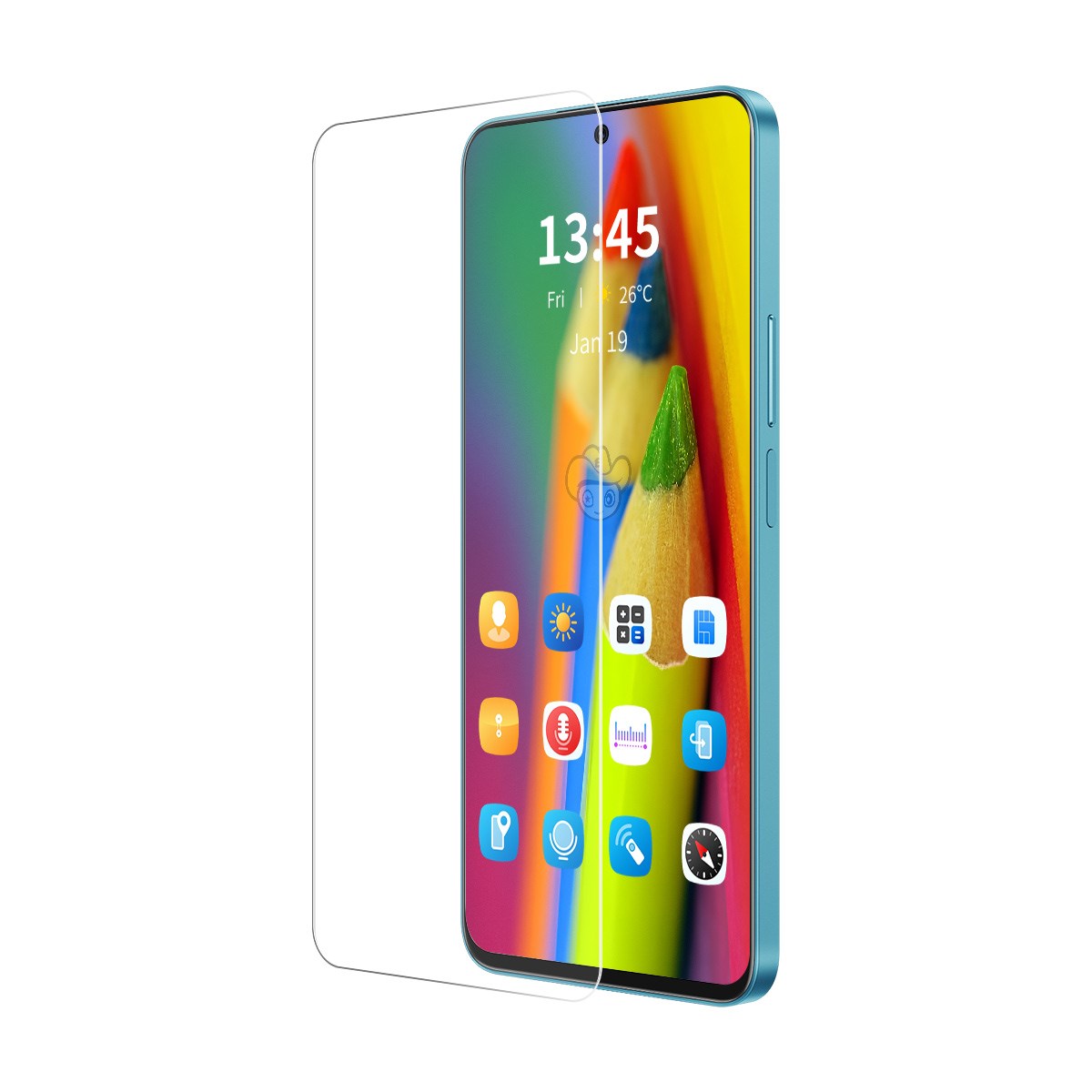 OnePlus Nord CE5 Skärmskydd - 9H Glas - Genomskinlig