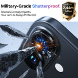 TORRAS iPhone 17 LensGuard Kameralinsskyddsglas - Svart