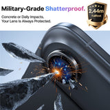 TORRAS iPhone Air LensGuard Kameralinsskyddsglas - Svart