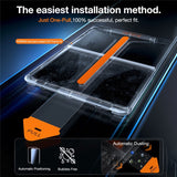 TORRAS iPad Air 13" (2025 / 2024) Install Master Härdat Glas Skärmskydd - Genomskinlig