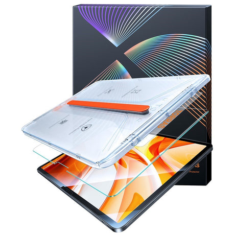 TORRAS iPad Air 13" (2025 / 2024) Install Master Härdat Glas Skärmskydd - Genomskinlig