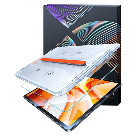 TORRAS iPad Pro 13" (2025 / 2024) Install Master Härdat Glas Skärmskydd - Genomskinlig