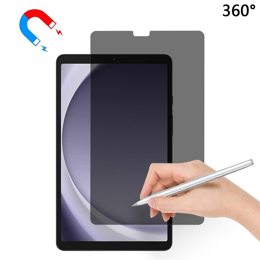 Samsung Galaxy Tab A11 / A10 / A9 / Xiaomi Redmi Pad SE Magnetiskt Privacy Skärmskydd - Genomskinlig