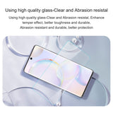 Honor 400 Smart (4G / 5G) AMORUS 2.5D Arc Edge Skärmskydd i Aluminium-Silicium Glas - Genomskinlig
