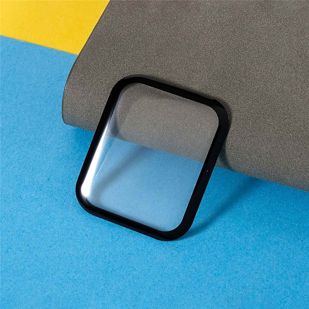 Apple Watch 11 / 10 (46mm) Härdat Glas Skärmskydd - Transparent / Svart Kant