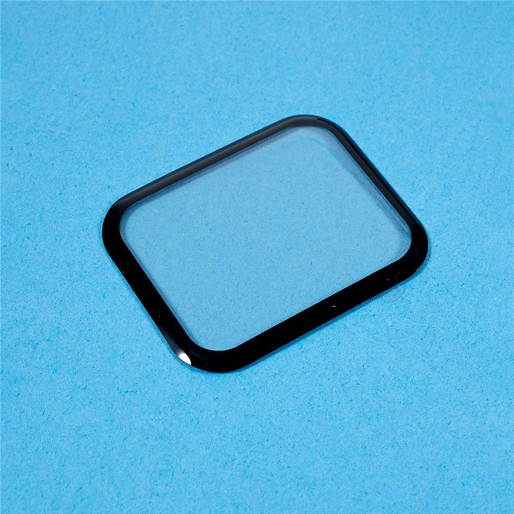 Apple Watch 11 / 10 (42mm) Härdat Glas Skärmskydd - Transparent / Svart Kant