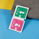 Apple Watch 11 / 10 (42mm) Härdat Glas Skärmskydd - Transparent / Svart Kant