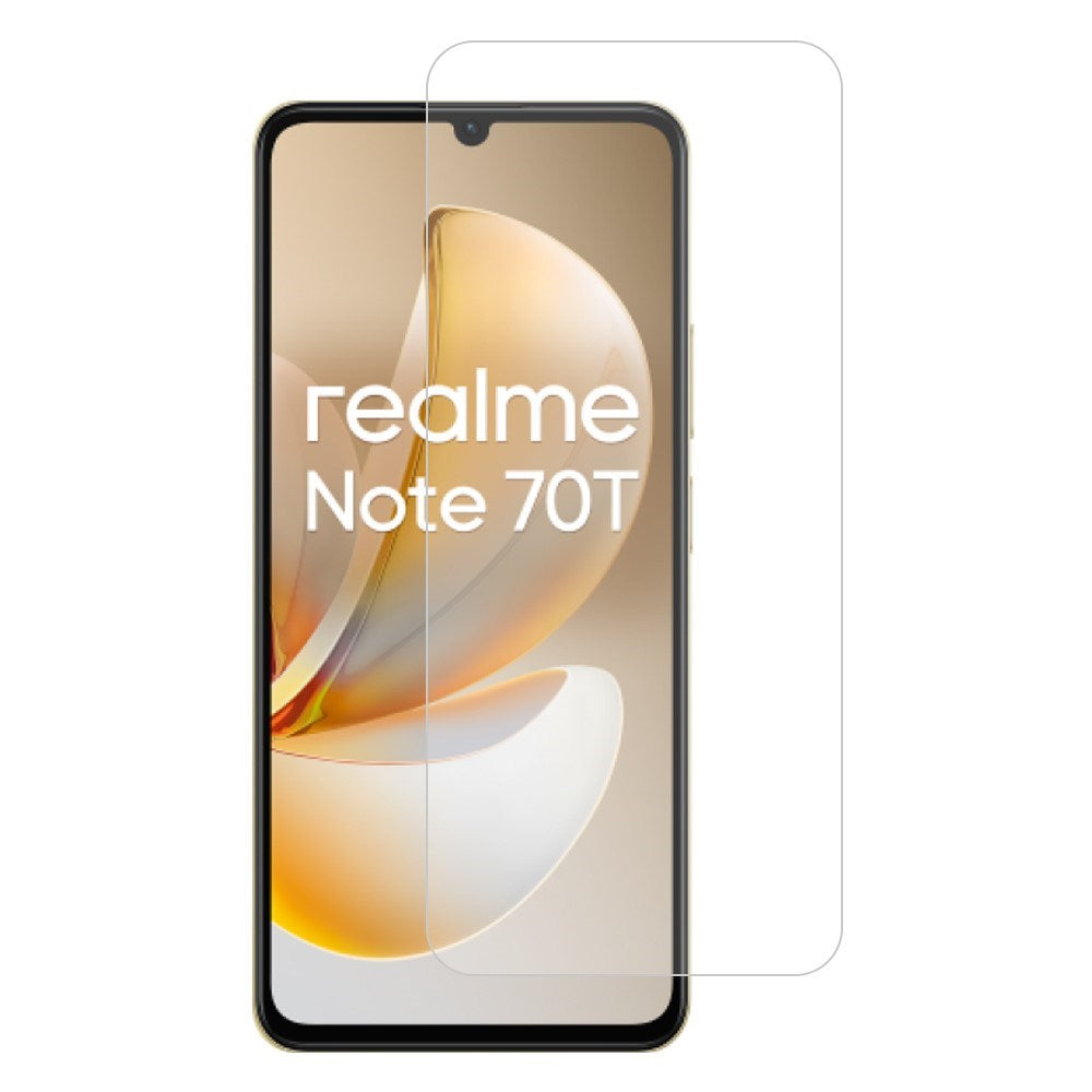 Realme Note 70T 0.3mm Härdat Skärmskyddsglas - Genomskinlig