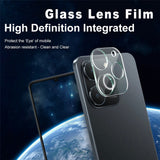 Realme Note 70T IMAK Härdat Kameralinsskyddsglas - Genomskinlig