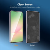 Samsung Galaxy A27 Härdat Glas Skärmskydd - Genomskinlig / Svart Kant