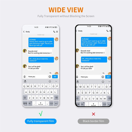 Samsung Galaxy A27 Härdat Glas Skärmskydd - 2 st. - Genomskinlig