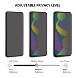 Motorola Moto G06 Power Skärmskydd i Härdat Glas - Sekretessskydd - Genomskinlig