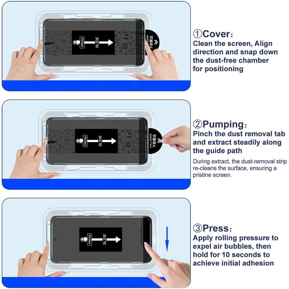 Xiaomi 15T / 15T Pro IMAK Härdat Glas Skärmskydd - inkl. Monteringsram - Genomskinlig